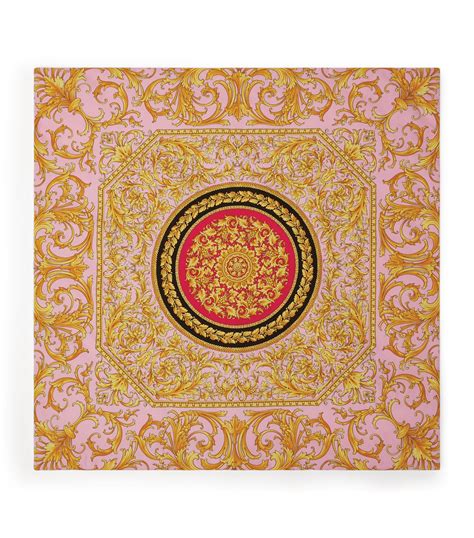 versace baby blanket pink